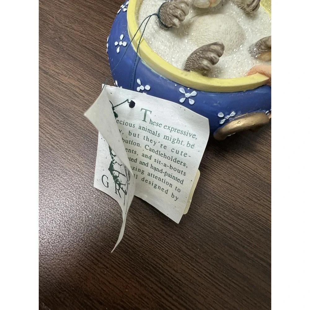 Charming Tails You Couldn't Be Sweeter Mouse‎ In Sugar Bowl Figurine 89/625 New